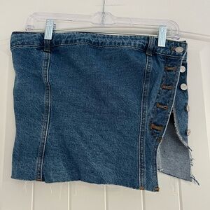 Forever 21 Blue Denim Skirt